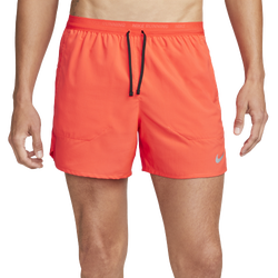 Men's - Nike Dri-FIT Stride 5" BF Shorts - Bright Crimson/Black/Reflective Silver