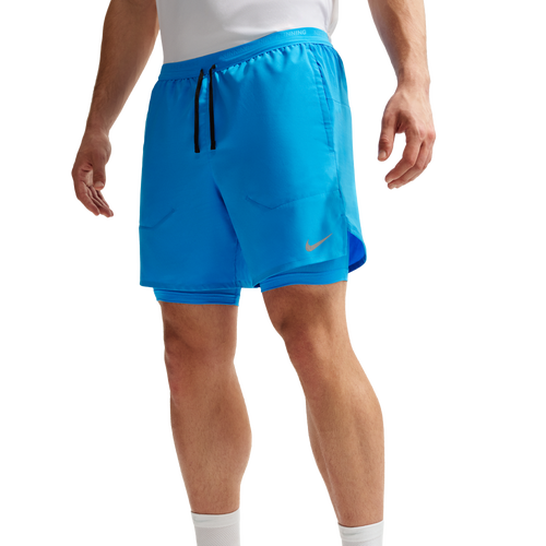 Nike Dri-FIT Stride 2in1 7" Shorts - Nike Blue Hero/Black