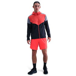 Men's - Nike Dri-FIT Stride 2in1 7" Shorts - Bright Crimson/Bright Crimson/Black