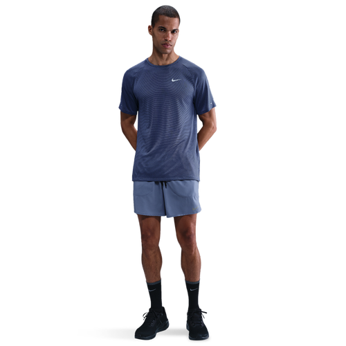 MENS - Nike Dri-FIT Stride 7" BF Shorts - World Indigo/Black Reflective Silver