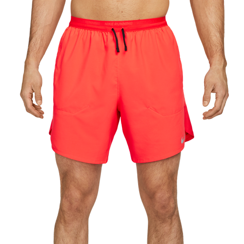 MENS - Nike Dri-FIT Stride 7" BF Shorts - Bright Crimson/Black Reflective Silver