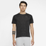 Nike Dri-Fit Run Rise 365 Short Sleeve - Men's Black/Silver