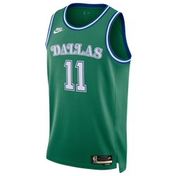 Men's - Nike Mavericks Swingman Jersey - Green/Multi