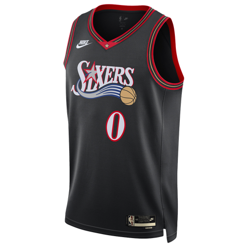  - Nike 76ers Swingman Jersey - Multi/Black