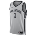 Nike Spurs Dri-FIT STM 25 Swingman Jersey - Nike Silver/Multi