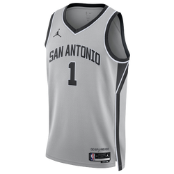 Men's - Nike Spurs Dri-FIT STM 25 Swingman Jersey - Multi/Silver