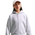 Nike Studio Fleece Full-Zip - Girls' Grade School White/Birch Heather/Grey Fog