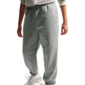 Nike Studio Fleece Pants - Nike White/Dark Grey Heather Particle