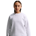 Nike NSW Studio Fleece OS Crew LBR - Nike Birch Heather/White