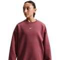 Nike NSW Studio Fleece OS Crew LBR - Nike Pink Smoke/White