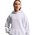 Nike NSW Studio Fleece OS PO Hoodie - Girls' Grade School White/Birch Heather