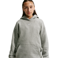 Nike NSW Studio Fleece OS PO Hoodie - Nike White/Dark Grey Heather