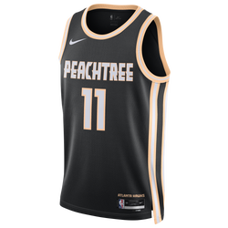 Men's - Nike Hawks Dri-FIT Swingman City Edition Jersey - Black/Multi