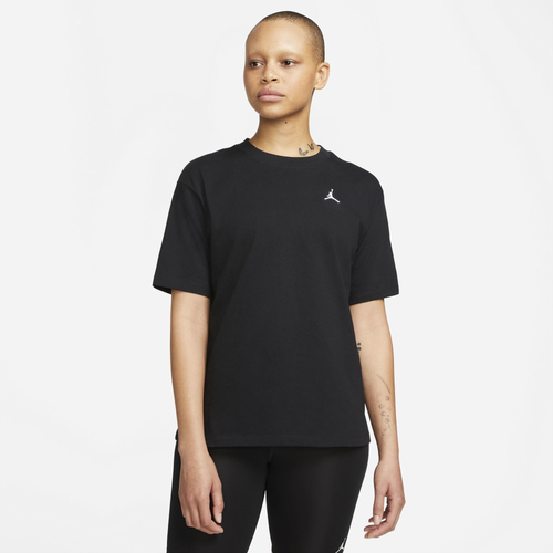 

Jordan Womens Jordan Essential Core T-Shirt - Womens Black/Black Size XS