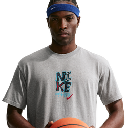 Men's - Nike M90 Summit Just Do It Basketball T-Shirt - Dk Grey Heather