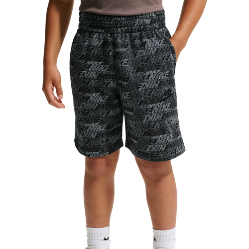 BOYS - Nike Club Fleece FT AOP Shorts - Black