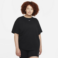 Women's - Nike NSW Plus Size Essential Top - Black/White