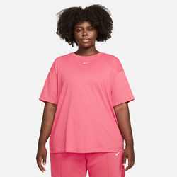 Women's - Nike NSW Plus Size Essential Top - Archaeo Pink/White