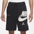 Nike Sportswear Air FT Shorts - Men's Black/Light Bone