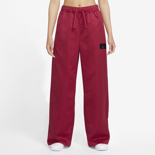 

Jordan Womens Jordan Heritage Woven Pants - Womens Mystic Hibiscus/Black Size XL