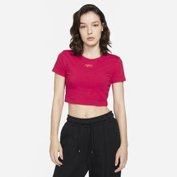 Women's - Jordan Heritage Femme Core Top - Pink/Pink