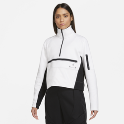 Women's - Jordan 23Eng Fleece Top - White/Black