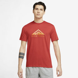 Men's - Nike Dri-FIT DB Trail T-Shirt - Habanero Red