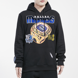 Men's - Pro Standard Mavericks Champ Ring Pullover - Black/Black