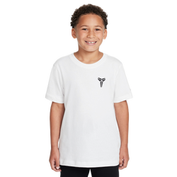 Boys' Grade School - Nike Kobe T-Shirt - White/Black