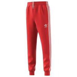 Boys' Grade School - adidas Originals Superstar Track Pants - Red/White