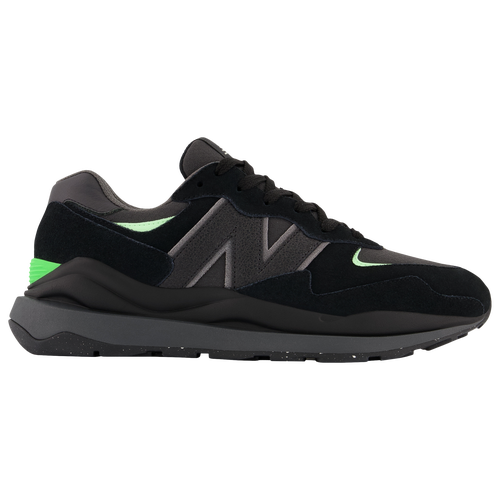 New Balance 57/40 Sneaker In Black/green