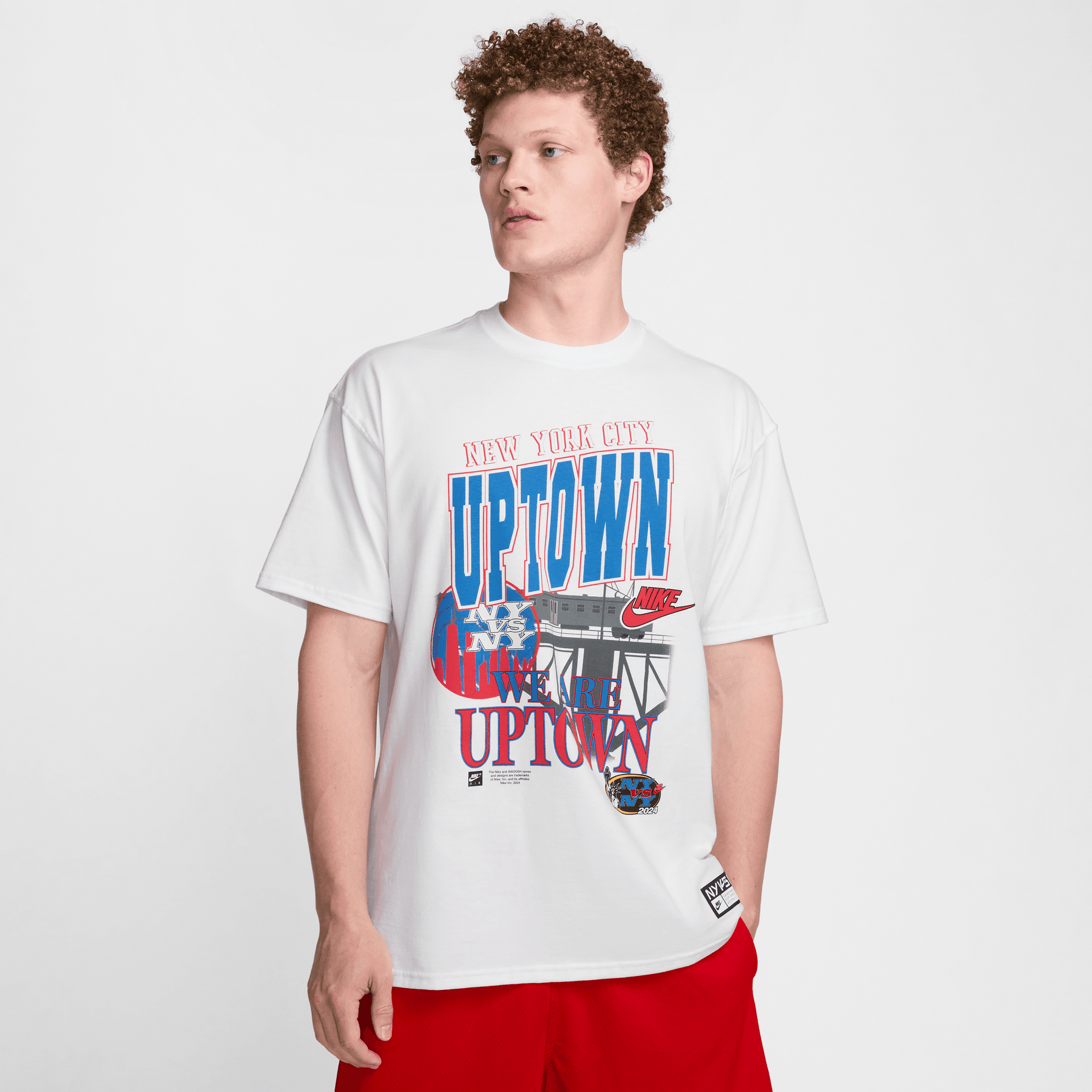 Vintage 1996 Nike Air Max More Uptempo T-Shirt Pippen Double Sided USA 90s  Men L | eBay