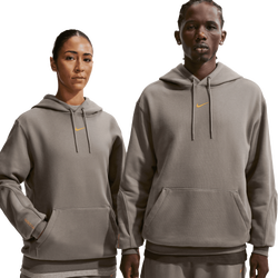 Men's - Nike NRG Nocta CS Hoodie - Olive Gray/Yellow