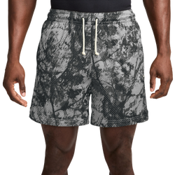 Men's - Nike Dri-FIT Practice Mesh 5 Inch Camo Shorts - Pale Ivory/Iron Grey