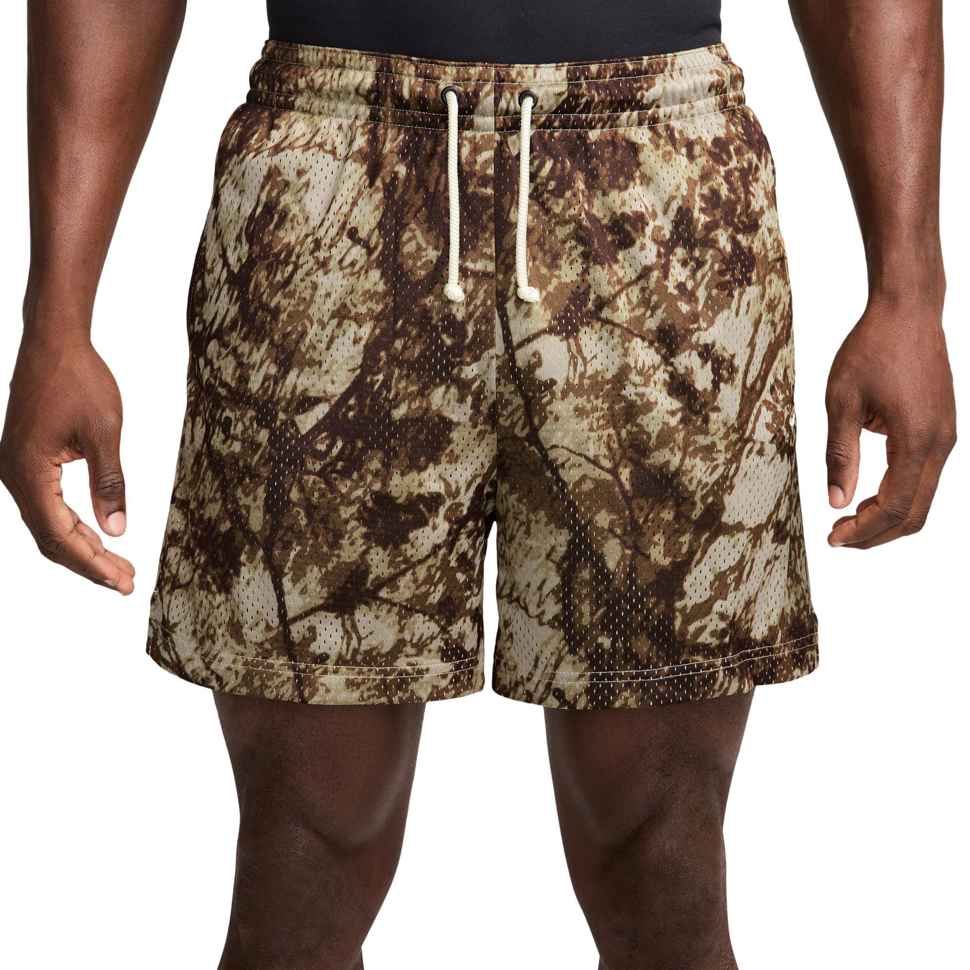 Nike Dri-FIT Practice Mesh 5 Inch Camo Shorts - Men's