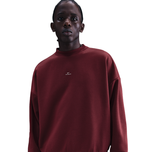 Nike TF SI Brush Crew - Nike Dark Team Red/Pale Ivory