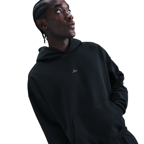 Nike Tech Fleece Standard Issue Brushed PO Hoodie - Nike White/Black