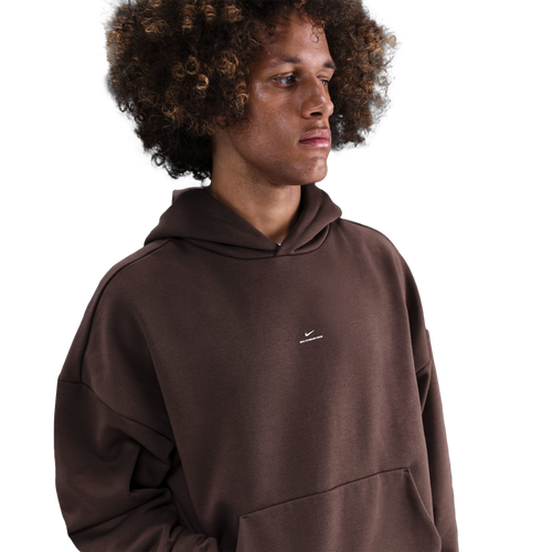  - Nike Tech Fleece Standard Issue Brushed PO Hoodie - Baroque Brown/Pale Ivory