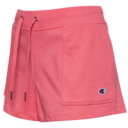 Women's - Champion Campus French Terry Shorts - Pinky Peach