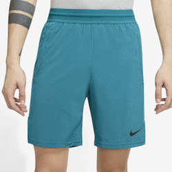 Men's - Nike Pro Dri-Fit Flex Vent MX 8" Shorts - Bright Spruce/Black