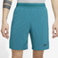 Nike Pro Dri-Fit Flex Vent MX 8" Shorts - Men's Bright Spruce/Black