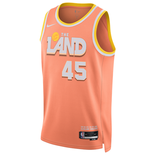  - Nike Cavaliers Dri-FIT Swingman City Edition Jersey - Orange/Multi