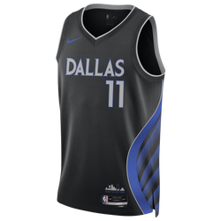 Men's - Nike Mavericks Dri-FIT Swingman City Edition Jersey - Multi/Black