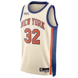Men's - Nike Knicks Dri-FIT Swingman City Edition Jersey - Multi/Tan