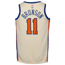 Men's - Nike Knicks Dri-FIT Swingman City Edition Jersey - Multi/Tan