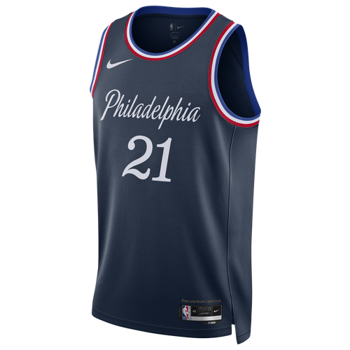 Nike 76ers Dri-FIT Swingman City Edition Jersey - Nike Navy/Multi