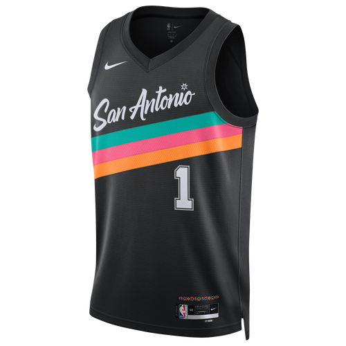  - Nike Spurs Dri-FIT Swingman City Edition Jersey - Black/Multi