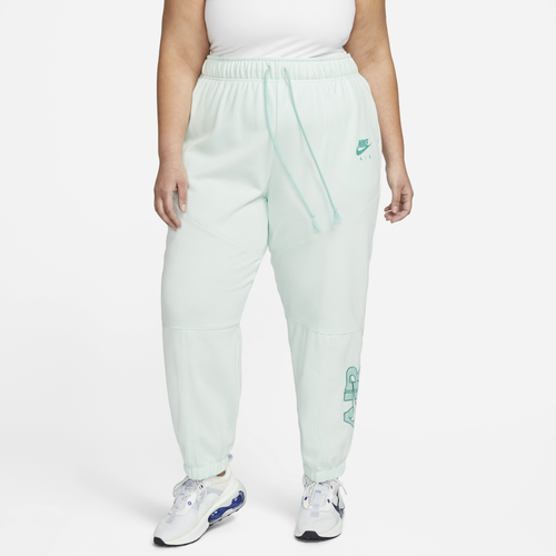 

Nike Womens Nike NSW Air Fleece Pants - Womens Barely Green/Washed Teal Size XL