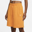 Nike Collection Fleece Shorts - Women's Beige/White
