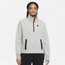 Nike Tech Fleece Quarter-Zip - Women's Grey/Black